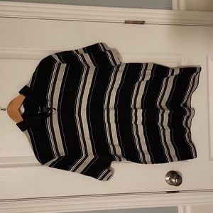 Polo, Vurt, Boys Large. Black, gray and white.  B-12